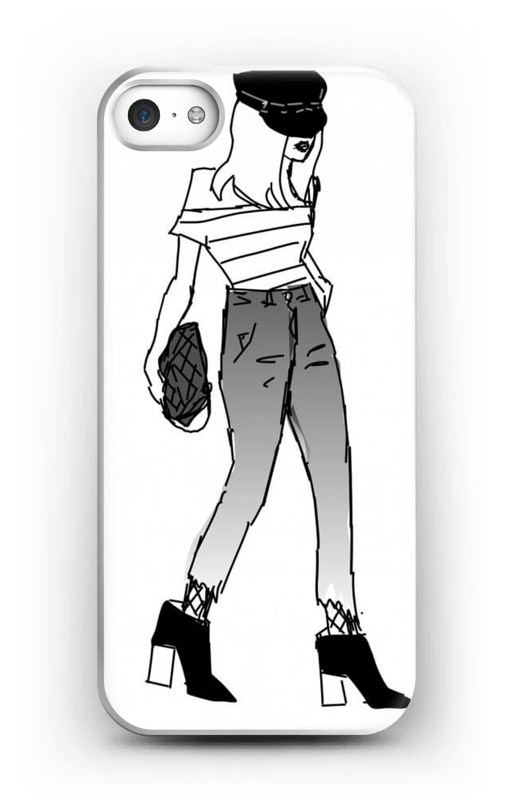 Cool girl deksel IPhone 5/5S