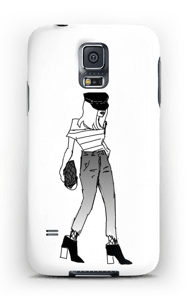 Cool girl case Galaxy S5