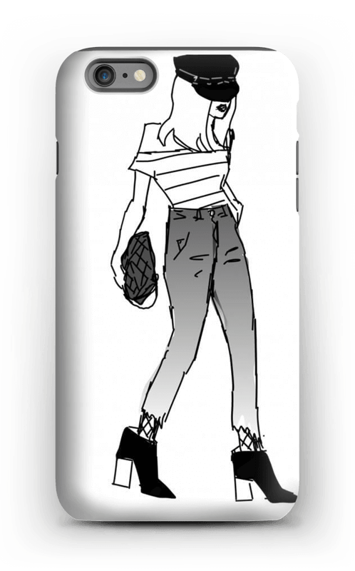 Cool girl deksel IPhone 6 Plus tough
