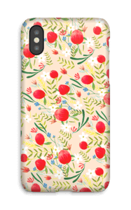 Champ de fleurs Coque IPhone X