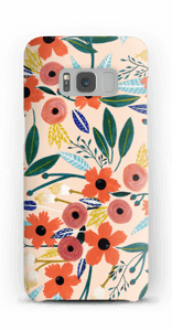 Kesän kukkasia kuoret Galaxy S8