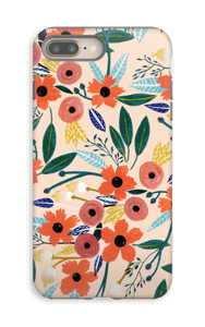 Summer Flowers case IPhone 8 Plus tough