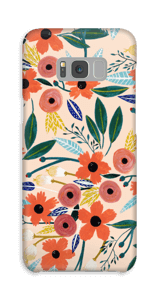 Kesän kukkasia kuoret Galaxy S8 Plus