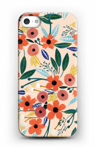 Kesän kukkasia kuoret IPhone 5/5S