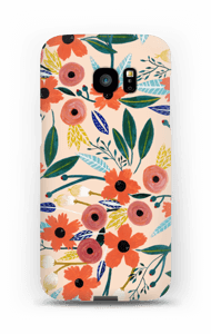 Summer Flowers deksel Galaxy S7 Edge