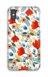 Fleurs Coque IPhone X
