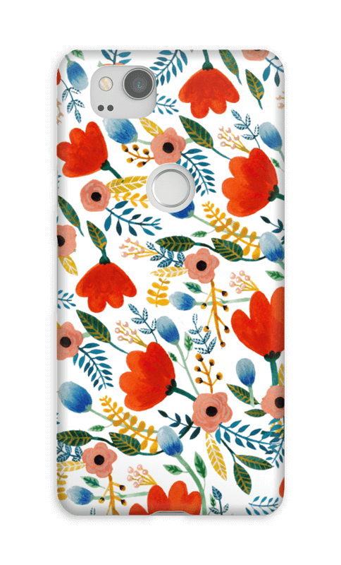 Rosa's Flowers case Pixel 2