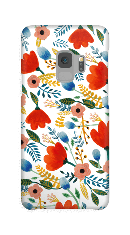 Rosa's Flowers case Galaxy S9