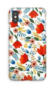 Fleurs Coque IPhone XS