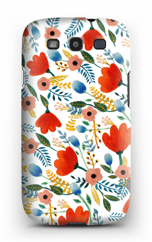 Rosa's Flowers case Galaxy S3