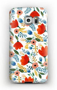 Rosa's Flowers deksel Galaxy S6 Edge