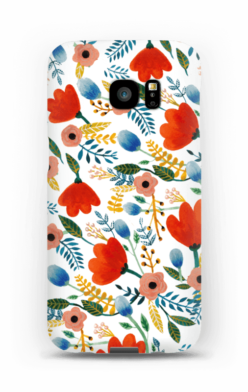 Rosa's Flowers case Galaxy S7 Edge