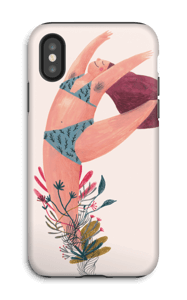 Blooming dancer case IPhone X tough
