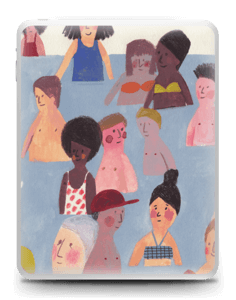 Summer people Skin IPad 1