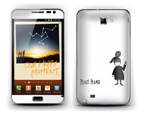 Please Peace Skin Galaxy Note