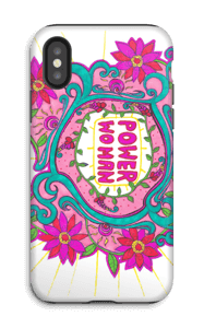 Power Woman deksel IPhone X tough