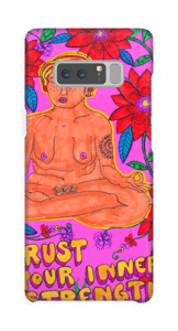 Trust your inner strength deksel Galaxy Note8