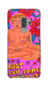 Trust your inner strength deksel Galaxy S9 Plus