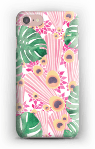 Pinkki riikinkukko kuoret IPhone 7