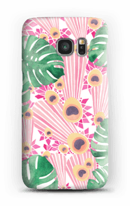 PinkPpeacock case Galaxy S7