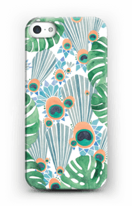 Blå påfugl deksel IPhone 5/5S