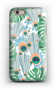 Sininen riikinkukko kuoret IPhone 6s tough