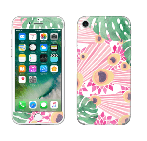 Pink Peacock Skin IPhone 7