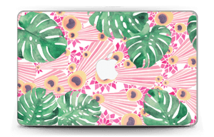 Pinkki riikinkukko tarrakuori MacBook Air 11”