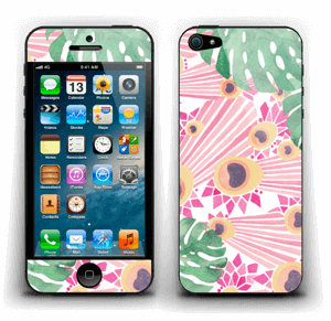 Pink Peacock Skin IPhone 5