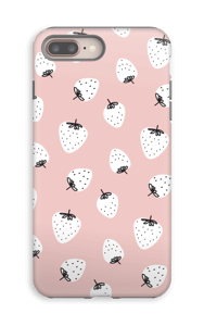 Jordbær deksel IPhone 8 Plus tough