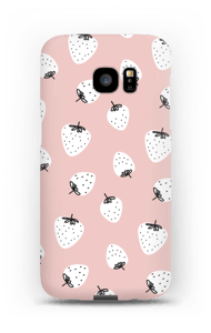Jordbær deksel Galaxy S7 Edge