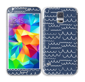 Waves Skin Galaxy S5
