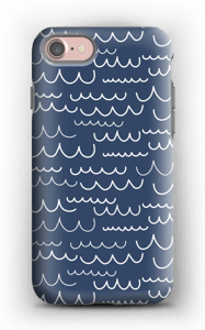 Bølger deksel IPhone 7 tough