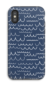 Bølger deksel IPhone X tough