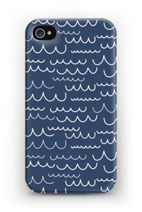 Bølger deksel IPhone 4/4s