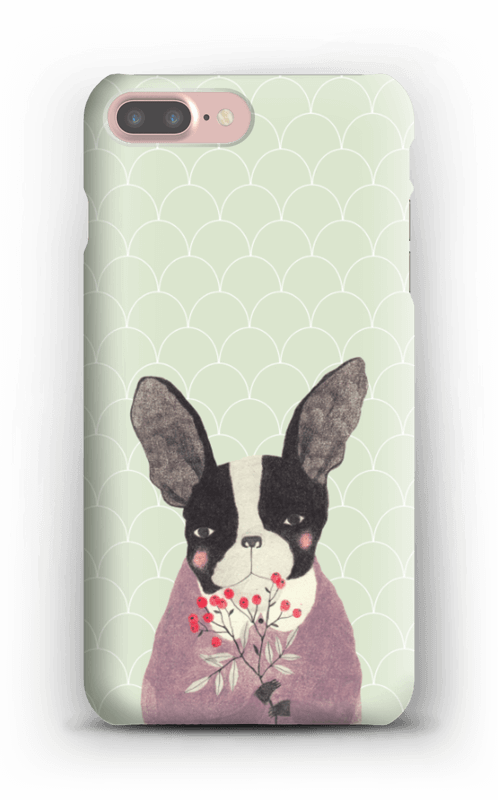 Fransk bulldog skal IPhone 7 Plus