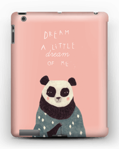 Pink panda case IPad 4/3/2