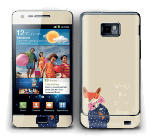 Fox love Skin Galaxy S2