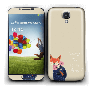 Fox love Skin Galaxy S4