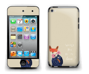 Fox love Skin IPod Touch 4th Gen