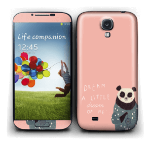Dreamy panda Skin Galaxy S4