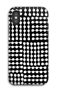 Strass deksel IPhone X tough