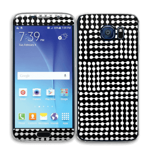 White & Black  Skin Galaxy S6