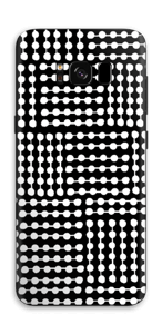 White & Black  Skin Galaxy S8