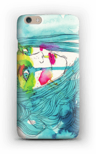 Sininen nainen kuoret IPhone 6 Plus