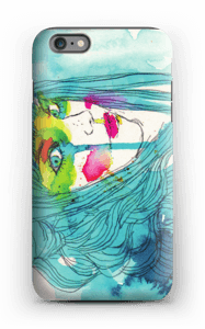 Sininen nainen kuoret IPhone 6 Plus tough