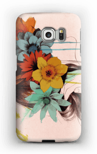 Kukkaseppele kuoret Galaxy S6 Edge