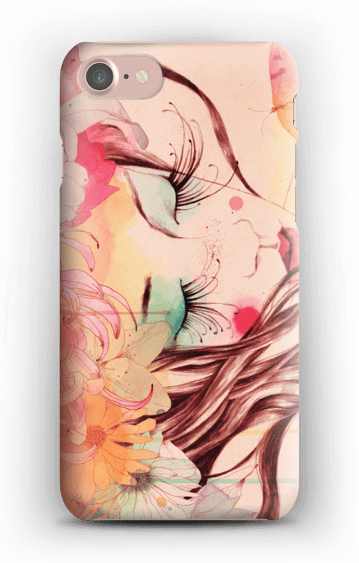 Blushing girl case IPhone 7