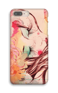 Kukkia hiuksissa kuoret IPhone 8 Plus