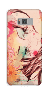 Blushing girl case Galaxy S8 Plus